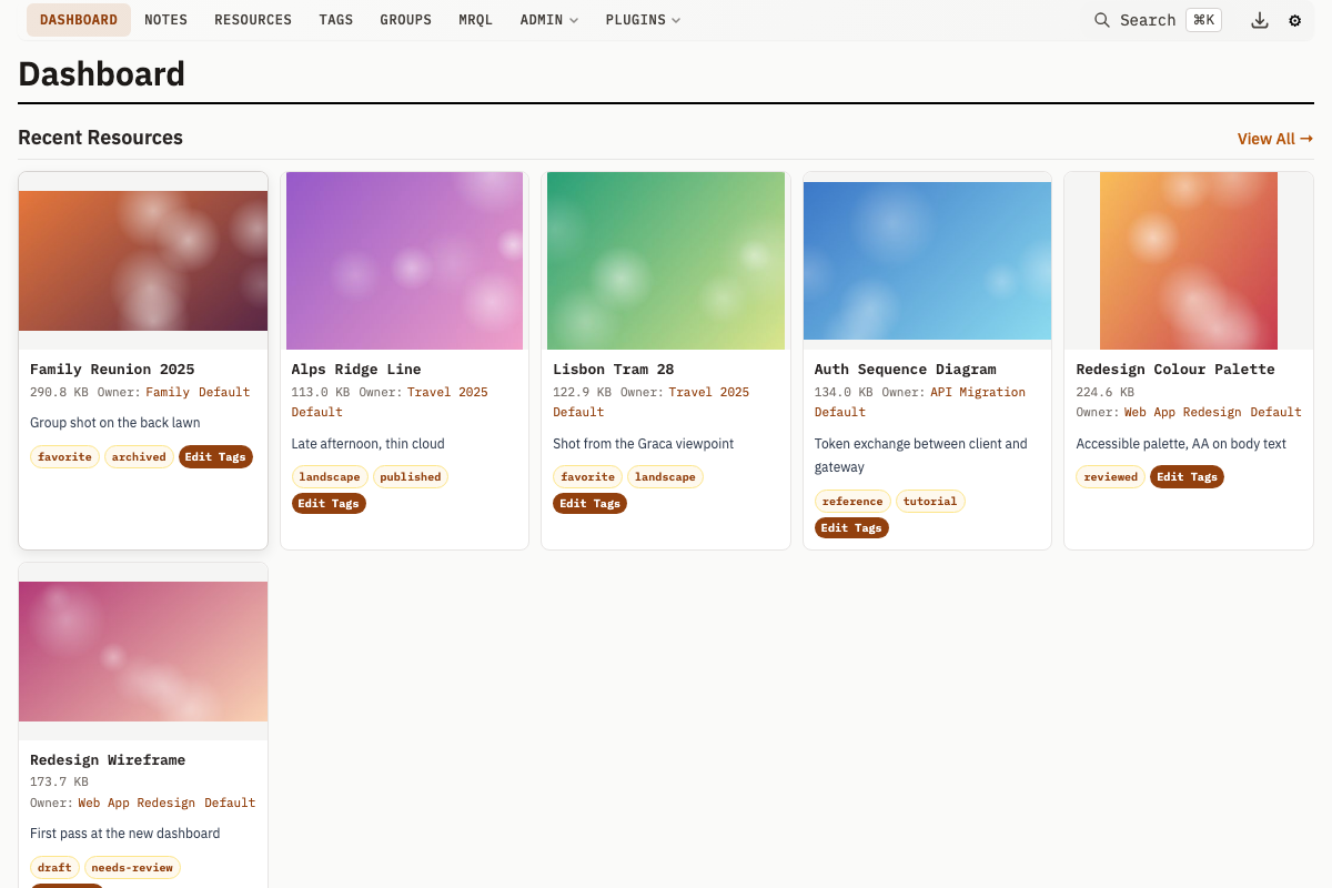 Download queue on dashboard